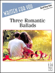 Three Romantic Ballads piano sheet music cover Thumbnail